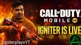 🔥Igniter Is LIVE | Road to 1K |COD MOBILE  || Crazy Clutch & Aggressive Gameplay!