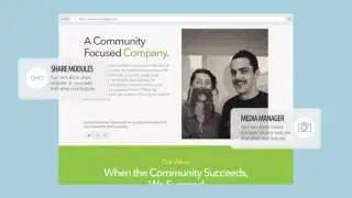 Clean Website Presentation After Effects Template