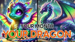 Your Crystal Dragon! Choose Your Month and See Your Dragon, Baby To Adult!