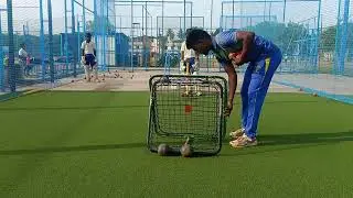 WICKET KEEPING DRILLS WITH REBOUND NET