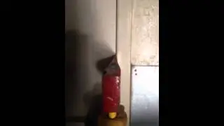 Gapping an Outward Door with an Ax