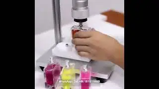 Manual FEA15 Perfume Bottle Crimping Machine