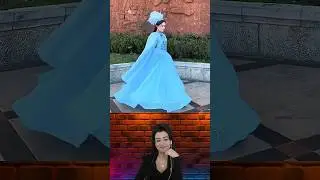 🌟 Казахский традиционный наряд и уличный стиль с современным акцентом! #уличныйстиль #казахстан