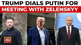 Trump-Zelenskyy Meet: Trilateral Peace Talks & Security Guarantees In Washington | India Today News