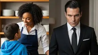 &ldquo;Marry Me,&rdquo; Little Boy Says&hellip; Black Waitress Accept Jokingly, Unaware His Dad Is Korea&rsquo;s Richest CEO!