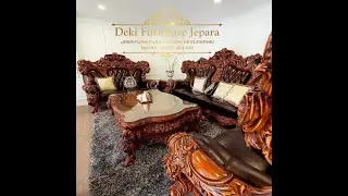 SOFA JEPARA TERBARU ⁉ KURSI TAMU MEWAH KUALITAS TERBAIK ‼ FURNITURE JEPARA TERBARU ⁉ #shorts