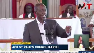 Ruto Explains tto Kikuyus Why He Had to Impeach their Son Gachagua as he Shows them Projects!