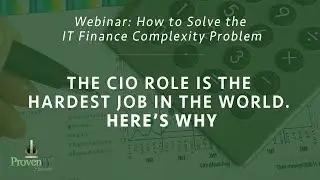 The CIO Role is the Hardest Job in the World. Here&rsquo;s Why
