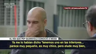El d&iacute;a que Guardiola conoci&oacute; a Messi