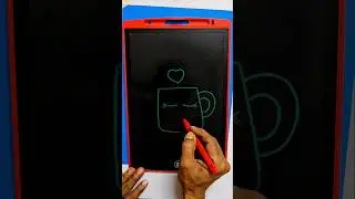 How to draw a cute Cup #shorts #shortsfeed #viralvideo #video #love #cute