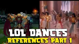 League Of Legends Champions dance References