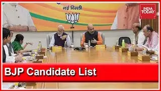 BJP To Announce The List Of Candidates For Lok Sabha Elections