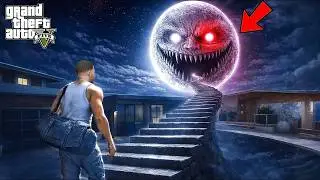 THE MOON WAKES UP 🌕😱 Los Santos Horror Night | GTA 5 Telugu