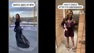 Laura Tobin @Brits22, metallic look romper