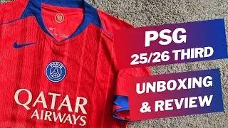 PSG 2025/26 Third jersey Dri-FIT ADV Unboxing & Review