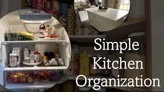 Small Kitchen Clean and Organization // Pantry // Fridge // Drawer // Corner Cabinet // 2022