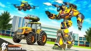action packed war car tractor robot transformer game just for you  -TemuGamer.