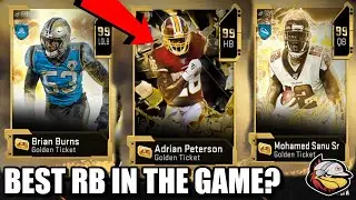 ADRIAN PETERSON IS BEST RB IN MUT!!! Madden Golden Ticket Promo. MUT 20