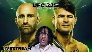 UFC 325 Volkanovski vs Lopes 2 Fight Companion | LIVESTREAM