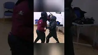 Rondel dagger fight! Atriedes HEMA vs a Kaiju! Part 2 #atreides #hema #fighting