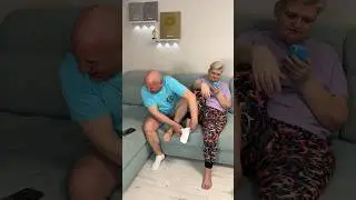 Got my feet mixed up! 😂🤪 #parentschild #funnyvideo #family #comedy #funny