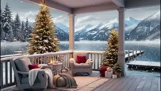 Christmas Lakeside Vibes with Jazz  Music