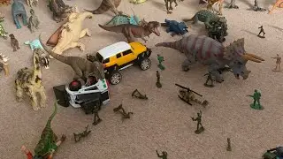 Dinosaurs Vs Humans | The First Battle