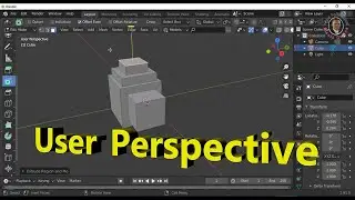 Blender Tutorial 2.91 How to Use User Perspective