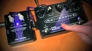 Carl Martin: Rock Bug and AC-Tone (with Telecaster)