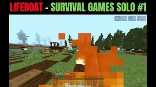 HE VUELTO XD | Survival Games Solo #1 - Lifeboat | Minecraft Bedrock