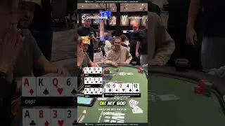 He SCOOPED with WHAT in the @WSOP $10,000 PLO8?! | #wsop2025 #pokernews