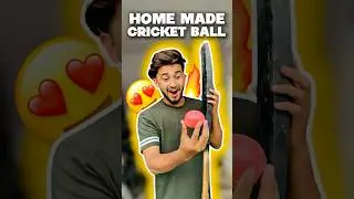 Home-made cricket ball🥎￼😍 || #cricket #shorts #youtubeshorts #ball || @kaizadkaifvlogs