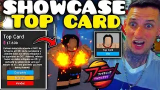 🔥SHOWCASE TOP CARD ACE CHAMPION EN ANIME FIGHTING SIMULATOR ENDLESS ROBLOX