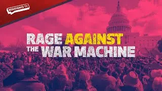 Rage Against the War Machine rally at the Lincoln Memorial in Washington DC!