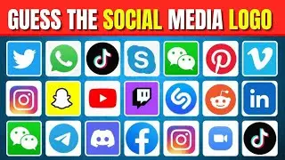 Guess the Social Media Logo Quiz | Fun Logo Challenge 2025 🌟