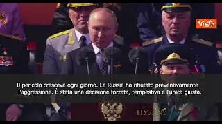 Il discorso di Putin alla Parata della Vittoria del 9 Maggio - SOTTOTITOLATO