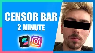Three Minute Censor Bar Filter Effect (Easy) | Instagram & Facebook | Spark AR Tutorial