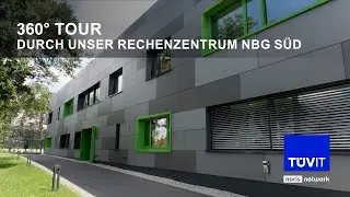 Rechenzentrum Nürnberg: 360° Tour durch das Rechenzentrum - noris network