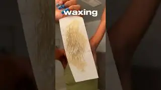 at home waxing 🫶🏾✨💜 #wax #waxing #waxathome #day4