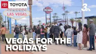 Holiday visitors say Christmas in Las Vegas is worth the price
