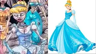 DISNEY Cinderella Princess HORROR Version Art 2022 #22