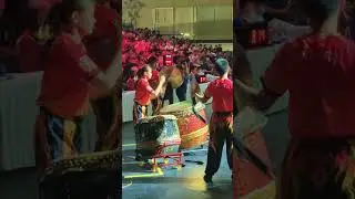 Tay Trống Nữ Malaysia Cực Chất #liondance #malaysia @KENHLANSURONGVIETNAM