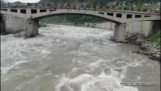 Balakot city/Pakistan/Drone shot/