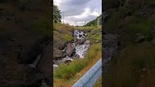 Peaceful Waterfall sound | හිතට නිදහසක් | #shorts සිංහල Canada Sinhala Vlogs