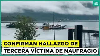 Hallan a tercer tripulante de 6 desaparecidos tras naufragio de embarcaci&oacute;n en Estuario de Reloncav&iacute;