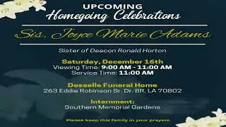 Sunday Morning Worship Service | 12.15.24: The Messiah Has Come - Pastor William A. Bates