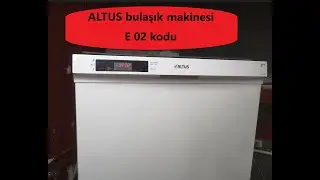 Altus bulaşık makinesi E02 Arıza Kodu SU GİRİŞİ YOK / YIKAMA YAPMIYOR MAKİNE SU ALMIYOR #shorts