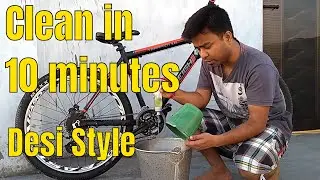 How to Clean Gear Cycle at Home | Cleaning Gear MTB at Home Easily | Cycle Rider Roy