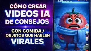 COMO crear VIDEOS IA de COMIDA y OBJETOS DANDO consejos (GUIA 2026)