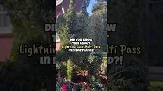 Did you know this about Lightning Lane Multi Pass in Disneyland??